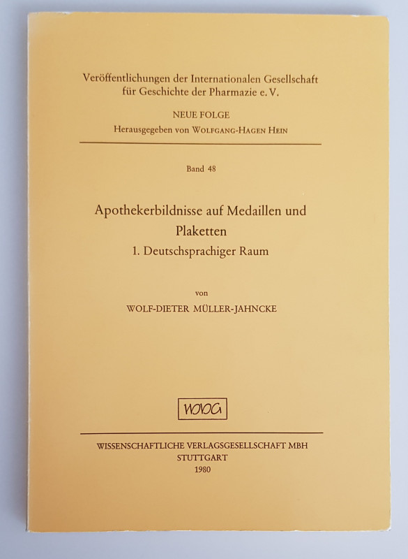 Monographien. Mittelalter und Neuzeit. Müller-Jahncke, W.-D.


Apothekerbildn...