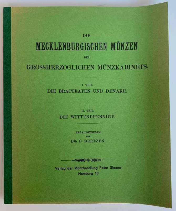 Monographien. Mittelalter und Neuzeit. Oertzen, O.


Die mecklenburgischen Mü...