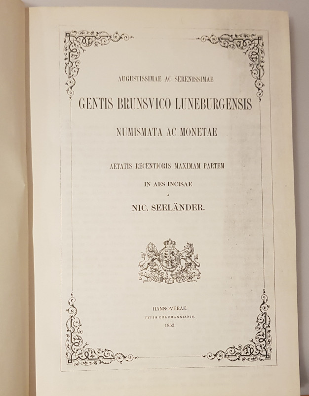 Monographien. Mittelalter und Neuzeit. Seeländer, N.


Augustissimae ac Seren...