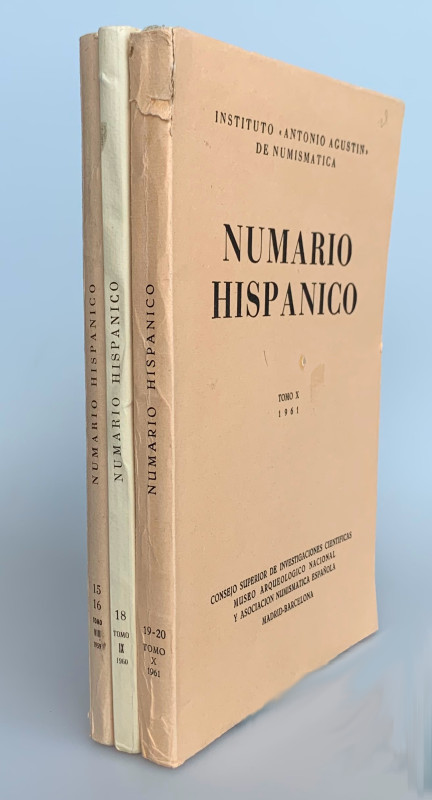 Zeitschriften. Numario Hispanico, Madrid.


Bände 8 - 10 aus den Jahren 1959 ...