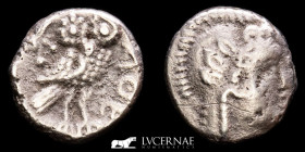 Athens, Attica Silver Obol 0.75 g. 9 mm. Ancient Greek 460-455 BC. gVF