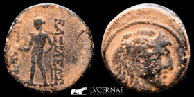Seleukid Alexander I Balas Æ Bronze Æ 6.13 g. 17 mm. Syria 152-145 BC gVF