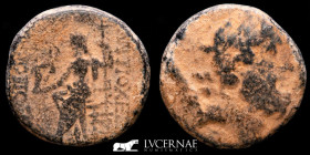 Seleukid Kingdom Æ Bronze Æ 7.03 g. 19 mm. Seleucis and Pieria 1st Century BC. VF