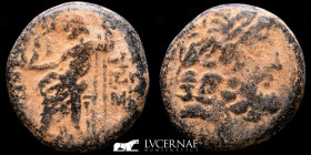 Seleukid Kingdom Æ Bronze Æ 7.55 g. 19 mm. Seleucis and Pieria 1st Century BC. VF