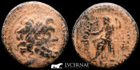 Seleukid Kingdom Æ Bronze Æ 8.30 g. 20 mm. Seleucis and Pieria 1st Century BC. VF