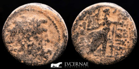Seleukid Kingdom Æ Bronze Æ 7.29 g. 20 mm. Seleucis and Pieria 1st Century BC. VF