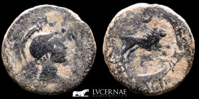 Kings of Thrace. Lysimachos Æ Bronze Unit 17mm, 3.55g Thrace 305-281 BC. VF