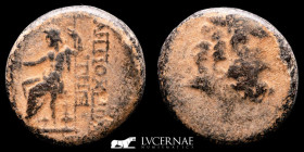Seleukid Kingdom, Civic Æ Bronze Æ 7.69 g. 19 mm. Seleucis and Pieria I c. BC. gVF