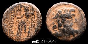 Seleukid Kingdom, Civic Æ Bronze Æ 8.23 g. 20 mm. Seleucis and Pieria I c. BC. gVF