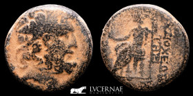 Seleukid Kingdom, Civic Æ Bronze Æ 6.67 g. 19 mm. Seleucis and Pieria I c. BC. gVF