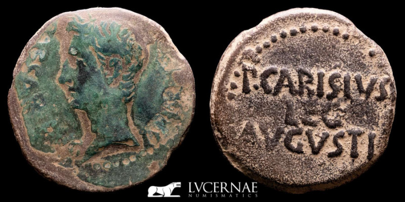 Roman Empire - Augustus. (27 BC-AD 14.). Æ As (8.36 g. 27 mm.). 
Emerita mint (M...