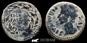 Augustus Bronze As 9,40 g. 24 mm. Cordoba 27 BC-14 AD good fine