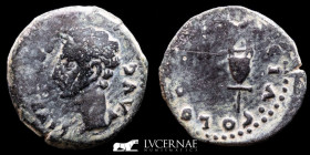 Hispania Augustus bronze Æ Semis 5.53 g. 23 mm. Colonia Patricia 27BC-14AD Good Very Fine