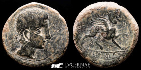 Castulo Bronze As 19.11 g. 29 mm. Cazlona, Jaen 180 BC gVF