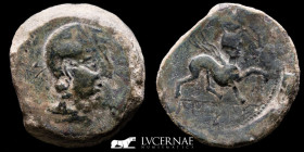 Castulo Bronze As 33.40 g. 33 mm. Cazlona, Jaen 180 BC gVF
