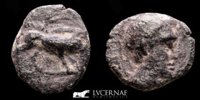 Castulo Bronze Quadrans 2,43 g., 16 mm. Hispania 180-150 BC VF