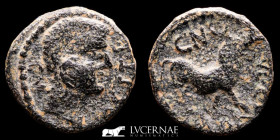 Ancient Hispain Bronze Semis 8.55 g, 22 mm Castulo 150 - 50 B.C. Good very fine
