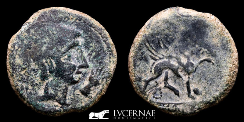 Roman Republic times - Hispania - Castulo (Linares, Jaén, Spain). Bronze As (13....