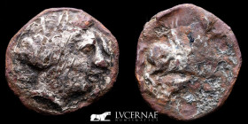 Emporiton Fourre Drachm 3.83 g. 19 mm. Hispania 250-220 BC gVF