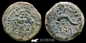 Hispania Gades bronze Quadrans 2.52 g. 17 mm. Gades (Cadiz) 100-20 B.C. Good very fine (MBC)
