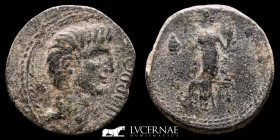Irippo Bronze Semis 7.52 g, 26 mm Hispania 27 BC.-14 AD. Good very fine