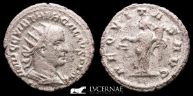 Trebonianus Gallus Silver Antoninianus 4,03 g. 22 mm. Antioch 251-253 AD. gVF