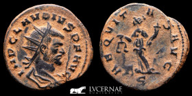 Claudius II bronze Antoninianus 2,77 g. 19 mm. Siscia 269 A.D. gVF