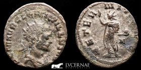 Quintillus bronze antoninianus 3,43 g. 20 mm Rome 270 A.D. GVF