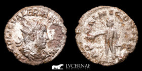 Valerian I Silvered Billon Antoninianus 1.79 g., 21 mm. Rome 253-260 A.D. VF