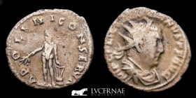 Valerian I Silver Antoninianus 3.02 g, 21 mm Rome 253-260 A.D. Good very fine