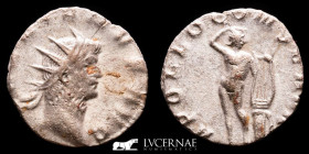 Gallienus Bronze Antoninianus 2,39 g., 18 mm. Mediolanum 262 - 263 A.D. Good very fine
