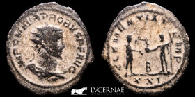 Probus Bronze Antoninianus 2,93 g. 22 mm. Cyzicus 276-282 A.D. gVF