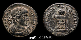 Constantine I Æ Bronze Æ Follis 2.92 g, 20 mm. Trier 307-337 AD Good fine (MBC)