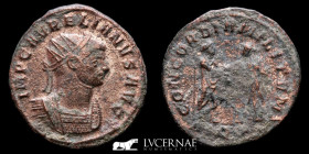 Aurelian Bronze Antoninianus 3.20 g, 22 mm. Siscia 270/5 AD gVF/VF