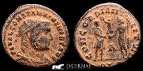 Constantius Bronze Follis 2,87 g. 19 mm Alexandria 293-305 good fine