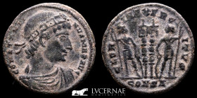 Constantine I bronze follis 2,27 g. 18 mm Constantinople 307-337 GVF