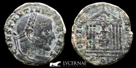 Constantine I as Caesar bronze large follis 7,09 g. 25 mm. Aquileia 307 Good fine