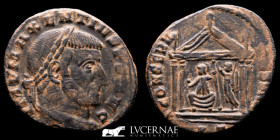 Maxentius Æ Bronze Æ Follis 4.96 g. 25 mm. Ticinum 306-312 Good Very Fine