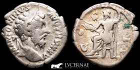 Marcus Aurelius Silver Denarius 3.19 g. 18 mm. Rome 170/1 AD gVF