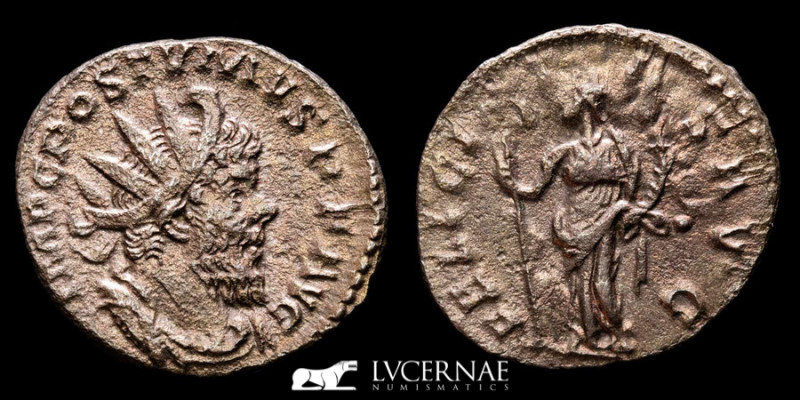 Roman Empire - Postumus (260-269 AD) Silver Antoninianus (3,18 g. 21 mm.). Treve...