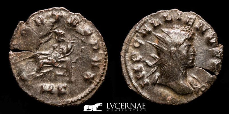 Roman Empire - Gallienus in the sole reign, 260-268. Silvered billon Antoninianu...