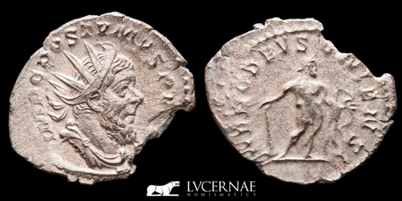 Roman Empire - Postumus, Romano-Gallic Emperor, (260-269 A.D.). Silver antoninia...