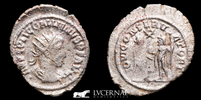 Roman Empire - Gallienus (Joint reign with Valerian). A.D. 253-268. Silvered bil...