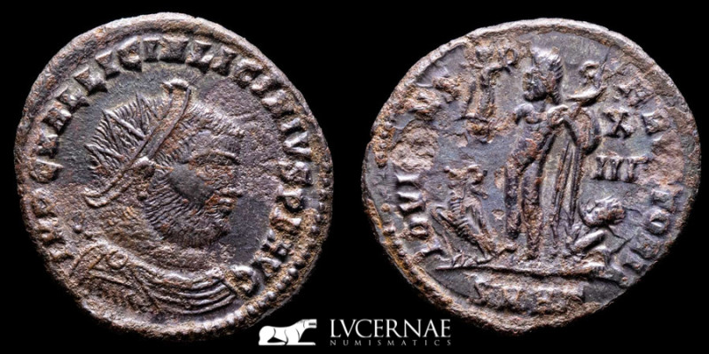 Roman Empire - Licinius I (308-324 A.D.)
Radiate Follis (2.58 g. 20 mm.). AD 321...