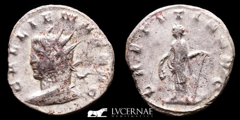 Roman Empire - Gallienus in the sole reign (260-268 A.,D.). Silvered billon anto...