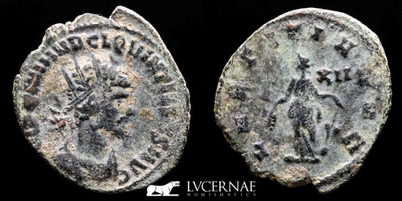 Roman Empire -Quintillus (270 A.D.) Bronze antoninianus (2,36 g., 22 mm.). Minte...