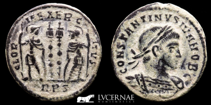 Roman Empire - Constantine II - AE follis (2.20 g. 17 mm.). - Rome 330-331 AD. 
...