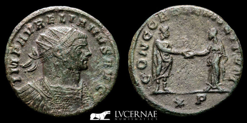 Roman Empire - Aurelian (270-275 AD.) Antoninianus. (3.51 g. 21 mm.) Siscia Mint...