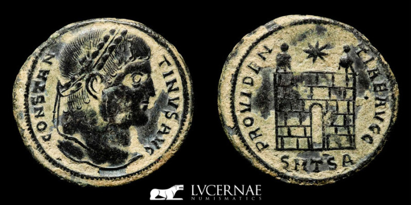 Roman Empire - CONSTANTINE I THE GREAT (307/310-337). Follis. Thessalonica.

CON...