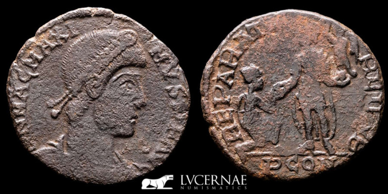 Roman Empire - Magnus Maximus (383-388 AD) bronze maiorina (379 g. 23 mm), from ...